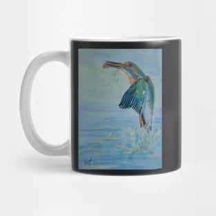 Kingfisher catching Mug